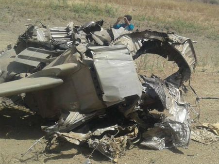 राजस्थान : जोधपुर में रुटीन मिशन के दौरान मिग 27 हुआ क्रैश, देखें तस्वीरें