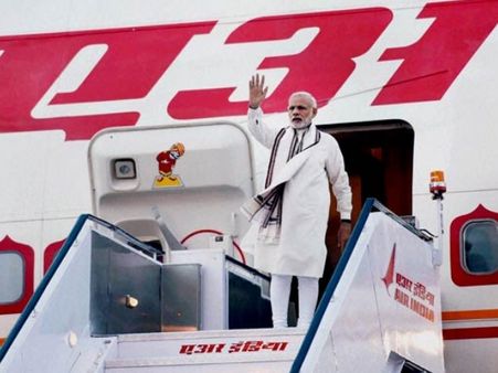 पीएम मोदी की विदेश यात्राओं पर खर्च हुए 443 करोड़, एअर इंडिया ने जारी किए बिल