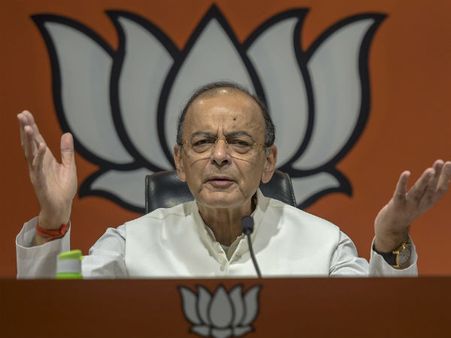 48 साल पुराने एजेंडे पर चुनाव लड़ रही है कांग्रेस- अरुण जेटली