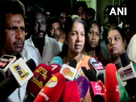 आयकर विभाग की छापेमारी के बाद कनिमोझी ने भाजपा पर लगाया संगीन आरोप