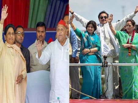 माया का मुलायम और शत्रु का पूनम के मंच पर जानाः ये रिश्ता क्या कहलाता है?