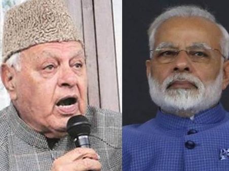फारुख अब्दुल्ला ने पीएम मोदी को बताया हिटलर, कहा- उसी की तरह बोलते और दिखते हैं
