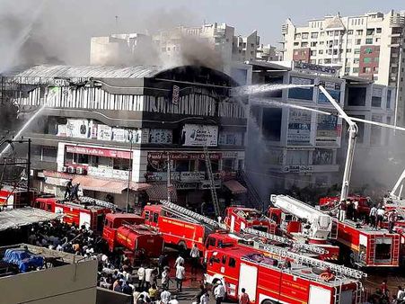 चेयर की जगह कोचिंग सेंटर में टायर पर बैठाते थे, इसलिए तेज़ी से भड़की आग