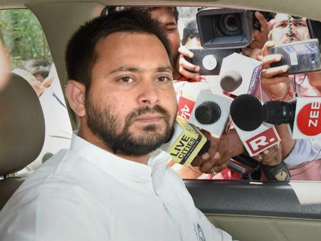 RJD नेता तेजस्वी यादव ने क्यों नहीं डाला वोट? BJP-JDU ने ये बताया