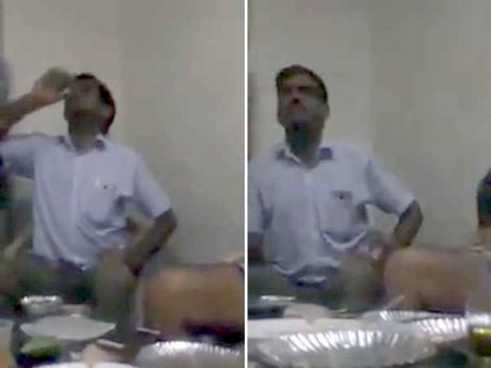 बर्खास्त जवान तेज बहादुर का शराब-सिगरेट पीते हुए VIDEO हुआ वायरल, भड़के लोग