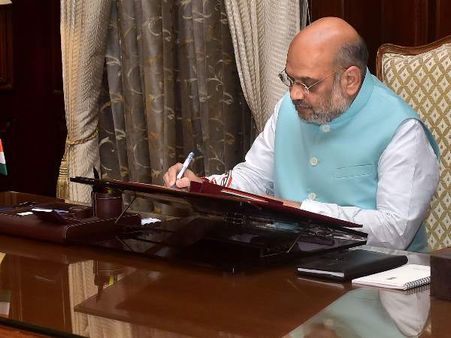 गृह मंत्री बनने के तुरंत बाद अमित शाह का पहला मैसेज, ट्विटर पर ये लिखा