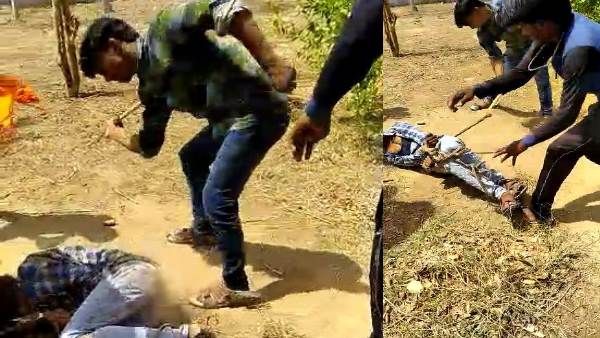 मंदिर में पुजारी की बेटी के साथ आपत्तिजनक स्थिति में मिला लड़का, लोगों ने पीट-पीटकर किया अधमरा, VIDEO