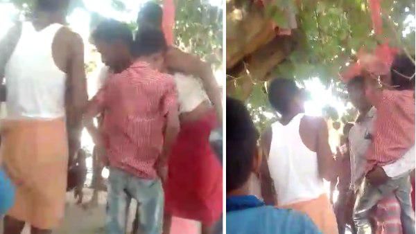 पांच घंटे तक दी तालिबानी सजा, पीपल के पेड़ से बांधकर लटका दिए दो नाबालिग बच्चे