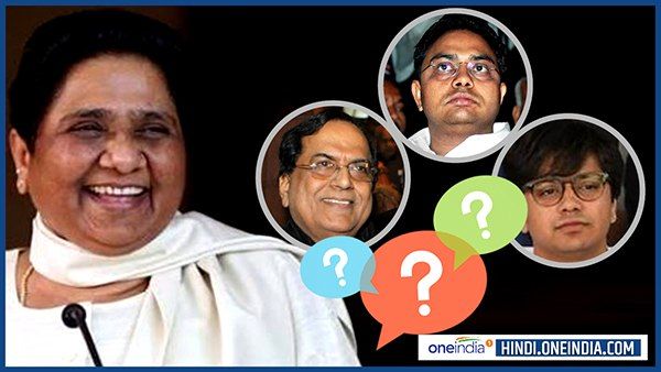 बीएसपी में मायावती के बाद नंबर-2 पर कौन....सतीश मिश्रा, भाई आनंद या भतीजा आकाश ?
