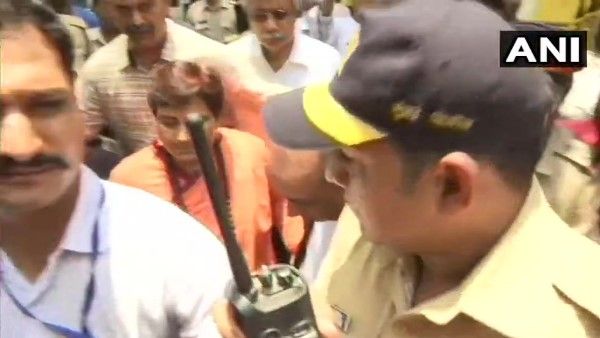 NIA कोर्ट में पेश हुई प्रज्ञा ठाकुर, कहा- मालेगांव ब्लास्ट के बारे में पता नहीं