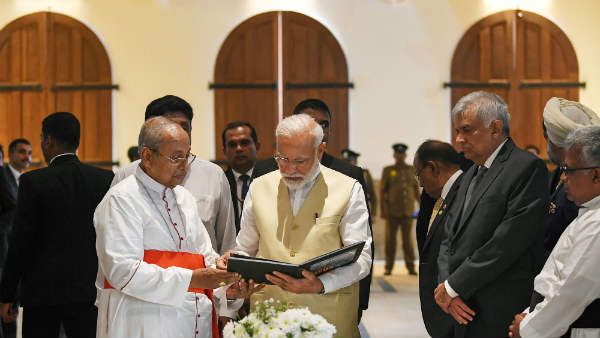 जब पीएम मोदी अचानक पहुंच गए आतंकी हमलों का शिकार बने कोलंबो के सेंट एंथोनीज चर्च