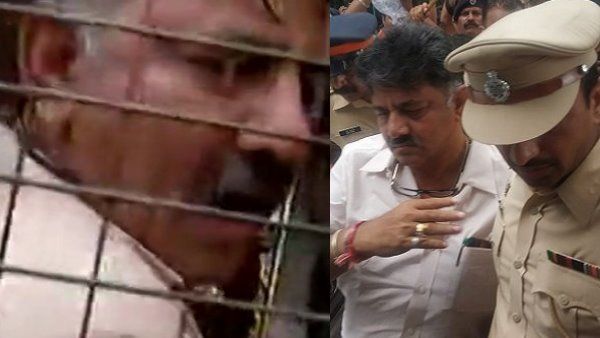 कांग्रेस के 'संकटमोचक' डीके शिवकुमार को मुंबई पुलिस ने हिरासत में लिया