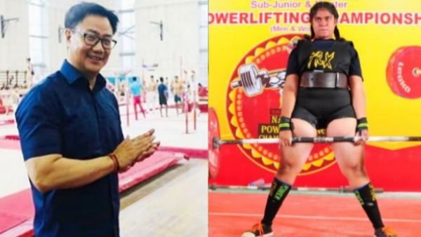 पावर लिफ्टर की मदद को आगे आए खेल मंत्री किरण रिजिजू, जारी किया फंड