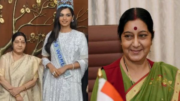 मिस वर्ल्ड मानुषी छिल्लर ने सुषमा स्वराज को दी श्रद्धांजलि, कहा- मुझे समझाया था नेता होने का मतलब
