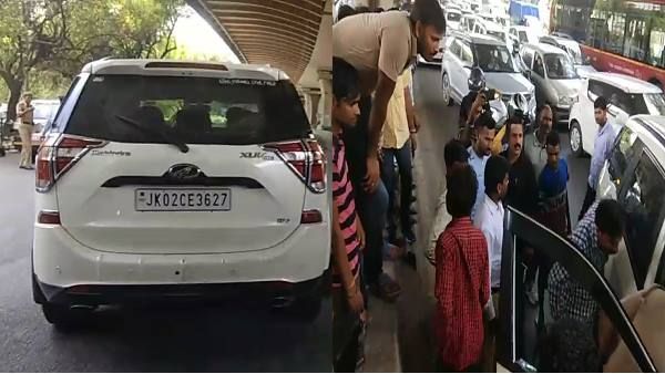 जम्मू-कश्मीर नंबर की XUV में सवार संदिग्धों का दिल्ली के आउटर रिंग रोड पर एनकाउंटर, 2 दबोचे
