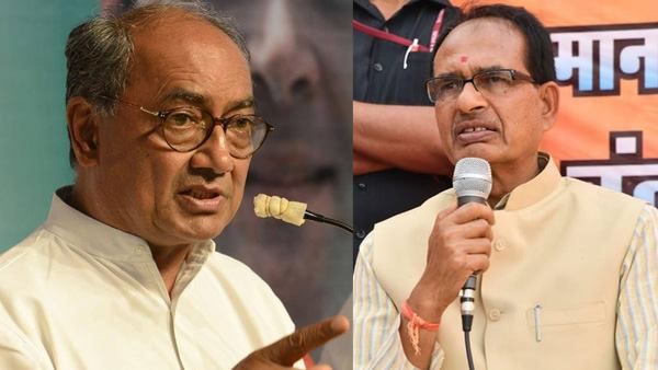 शिवराज चौहान पर दिग्विजय सिंह का पलटवार, कहा- वे नेहरू के पैर की धूल भी नहीं हैं
