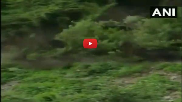 VIDEO: हिमाचल में भूस्‍खलन, लोगों ने कैमरे में कैद किया भयावह मंजर