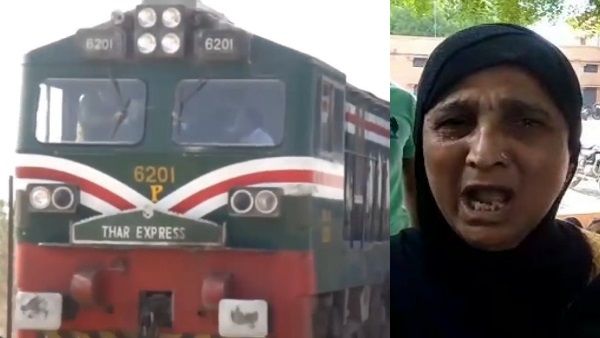 VIDEO : पाकिस्तान की 'नौटंकी' के बाद थार एक्सप्रेस ने पार किया बॉर्डर, 228 यात्रियों को लेकर लौटेगी भारत