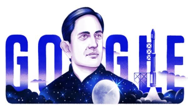 ISRO के संस्थापक विक्रम साराभाई की 100वीं जयंती मना रहा गूगल, डूडल के जरिए दी श्रद्धांजलि