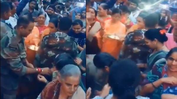 रेस्क्यू में शामिल जवानों को महिलाओं ने बांधी राखी, आर्मी ने शेयर किया इमोशनल VIDEO