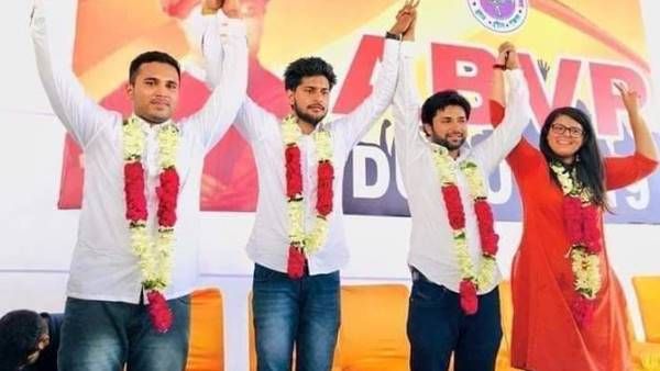 DUSU चुनाव: अध्यक्ष-उपाध्यक्ष समेत तीन पदों पर एबीवीपी की जीत, एनएसयूआई को सिर्फ सेक्रेटरी सीट
