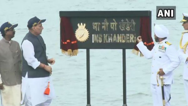 नौसेना में शामिल 'साइलेंट किलर' INS खंडेरी, रक्षा मंत्री राजनाथ सिंह बोले अब पाकिस्‍तान को रहना होगा चौकन्‍ना