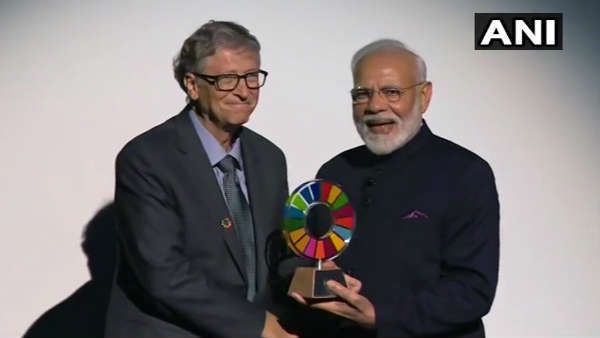 स्वच्छ भारत अभियान के लिए पीएम मोदी को मिला ग्लोबल गोलकीपर्स अवॉर्ड