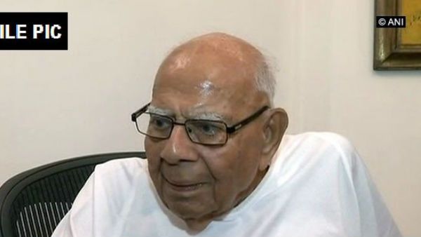 करोड़ों की संपत्ति के मालिक जेठमलानी के पास थे सिर्फ 10 लाख कैश