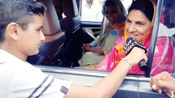हरियाणा: नन्हे रिपोर्टर ने महिला कैंडिडेट का लिया धांसू इंटरव्यू, सवाल सुनकर हर कोई हैरान