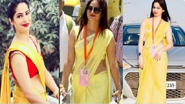 यूपी उपचुनाव में फिर सुर्खियों में आईं पीली साड़ी वाली चुनाव अधिकारी, यहां करेंगी ड्यूटी