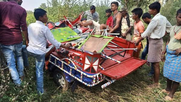 दर्दनाक हादसाः बिहार के नालंदा में ऑटो को रौंदते हुए निकल गया ट्रक, 6 लोगों की मौत