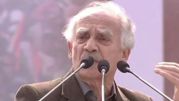 पूर्व केंद्रीय मंत्री अरुण शौरी रात में बेहोश, अस्पताल में भर्ती