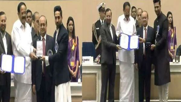 66th National Film Awards Ceremony: आयुष्मान-विक्की को बेस्ट एक्टर का राष्ट्रीय पुरस्कार