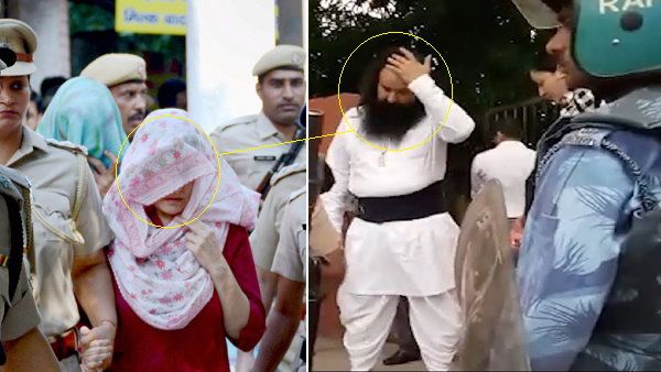 हरियाणा की जेल में ही राम रहीम से मिली हनीप्रीत, डेरा सच्चा सौदा की चेयरपर्सन और वकील ले गई साथ