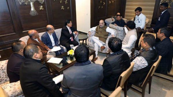 नागरिकता संशोधन कानून में बदलाव के संकेत? मेघालय के CM से मुलाकात के बाद शाह ने ये कहा