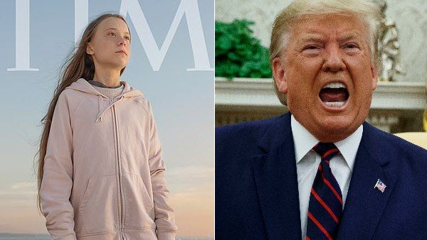 ग्रेटा को 'टाइम पर्सन ऑफ द ईयर' चुने जाने पर भड़के ट्रंप, कहा- गुस्से पर काबू रखना सीखो