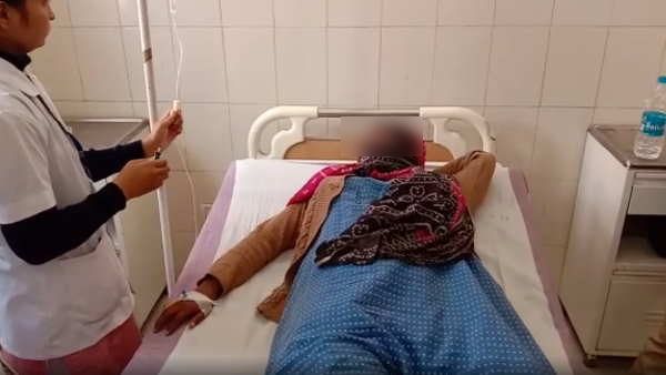 उन्नाव रेप पीड़िता की बहन की पेट में दर्द होने से हालत बिगड़ी, हॉस्पिटल में भर्ती