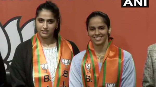 साइना नेहवाल भाजपा में शामिल, बोलीं- नरेंद्र मोदी से प्रभावित होकर राजनीति में आई हूं