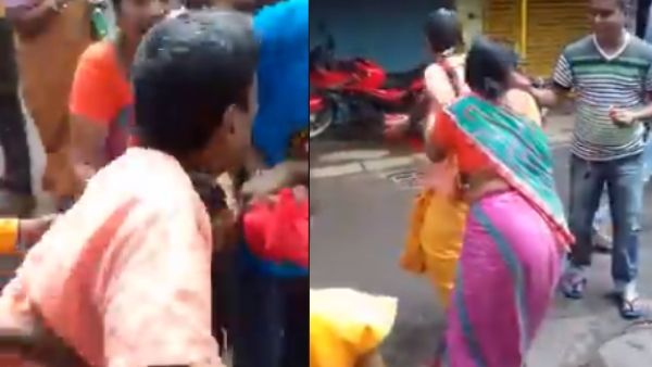 Video: सरस्‍वती पूजा के लिए महिला को नहीं मिले पंडित, तो राह चलते पुजारी को ऐसे जबरन खींचकर ले जाने लगी