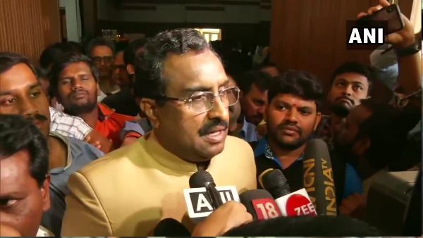 राम माधव का विपक्षी दलों पर बड़ा आरोप, कहा- CAA पर इस समुदाय को भड़काने की हो रही कोशिश