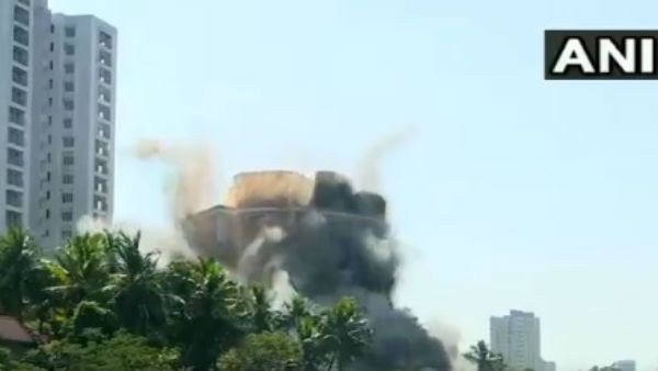 Video: केरल में अवैध अपार्टमेंट को किया गया ध्वस्त