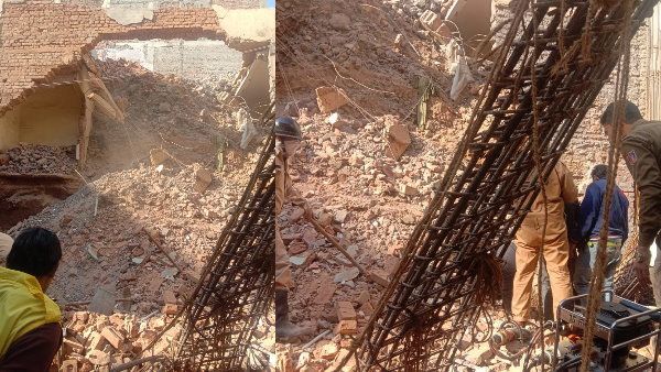 दिल्ली के CR पार्क में बिल्डिंग गिरी, एक शख्स की मौत, ठेकेदार के गिरफ्तार