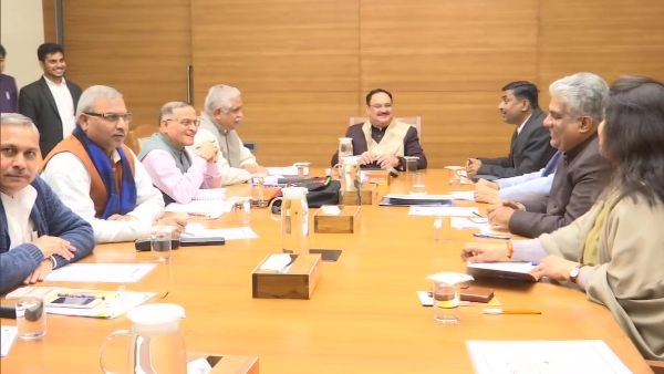 दिल्लीः बीजेपी मुख्यालय में जेपी नड्डा ने की बैठक, चुनाव समेत अन्य विषयों पर हुई चर्चा