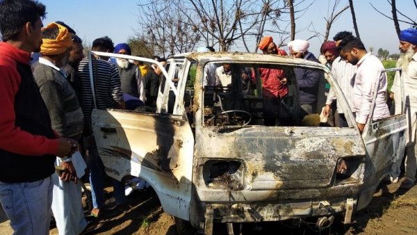 पंजाब के संगरूर में दर्दनाक हादसा, स्कूल वैन में आग लगने से 4 बच्चों की जलकर मौत