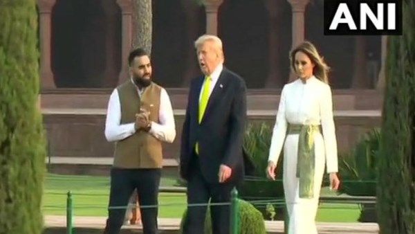 Trump taj mahal visit: गाइड नितिन से खुश हुए अमेरिकी राष्ट्रपति डोनाल्ड ट्रंप, दिया ये अनोखा उपहार