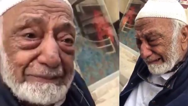 बेटे की करतूत बता फूट-फूटकर रोया बुजुर्ग, Video देख आपके भी निकल जाएंगे आंसू