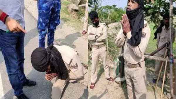 वायरल वीडियो में सिपाही को उठक-बैठक कराने वाले अधिकारी का हुआ प्रमोशन