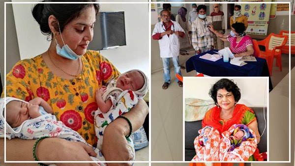 Dr Shobhana Choksey : 22 साल बाद मां बनी डॉक्टर जुड़वा बच्चों को घर छोड़ अस्पताल लौटीं