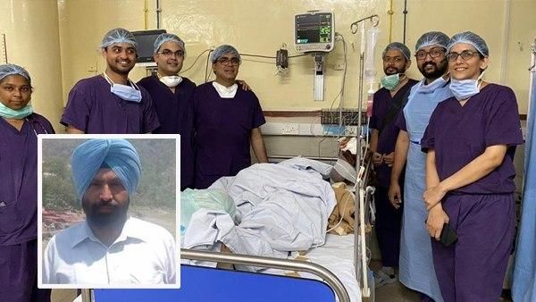 PGI चंडीगढ़ के डॉक्टरों ने किया कमाल, पुलिस अफसर का कटा हाथ जोड़ा