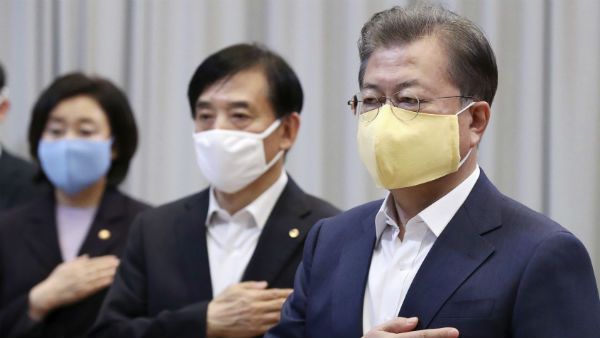 कोरोना वायरस महामारी के बीच साउथ कोरिया में हुए चुनाव, राष्‍ट्रपति मून जे की सत्‍ता में हुई वापसी